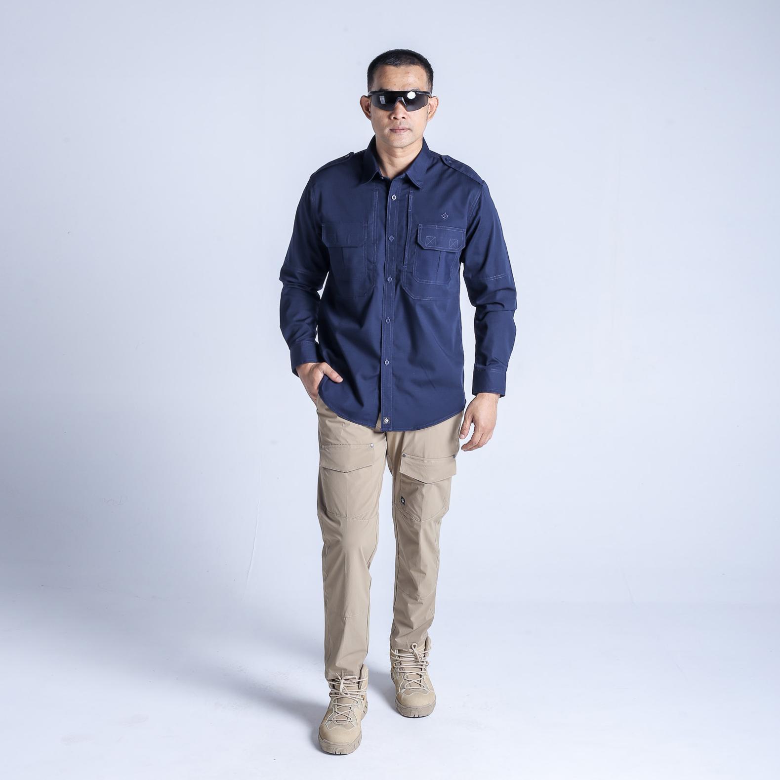 KEMEJA ABHIPRAYA NAVY